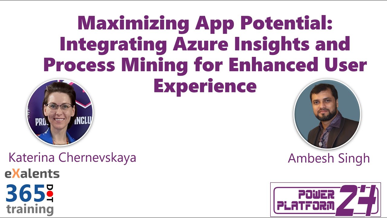 Integrate Azure Insights & Process Mining with Power Platform components to enhance user experiences
