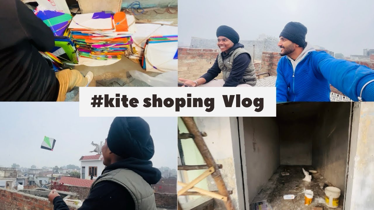 Kite shopping vlog 😶