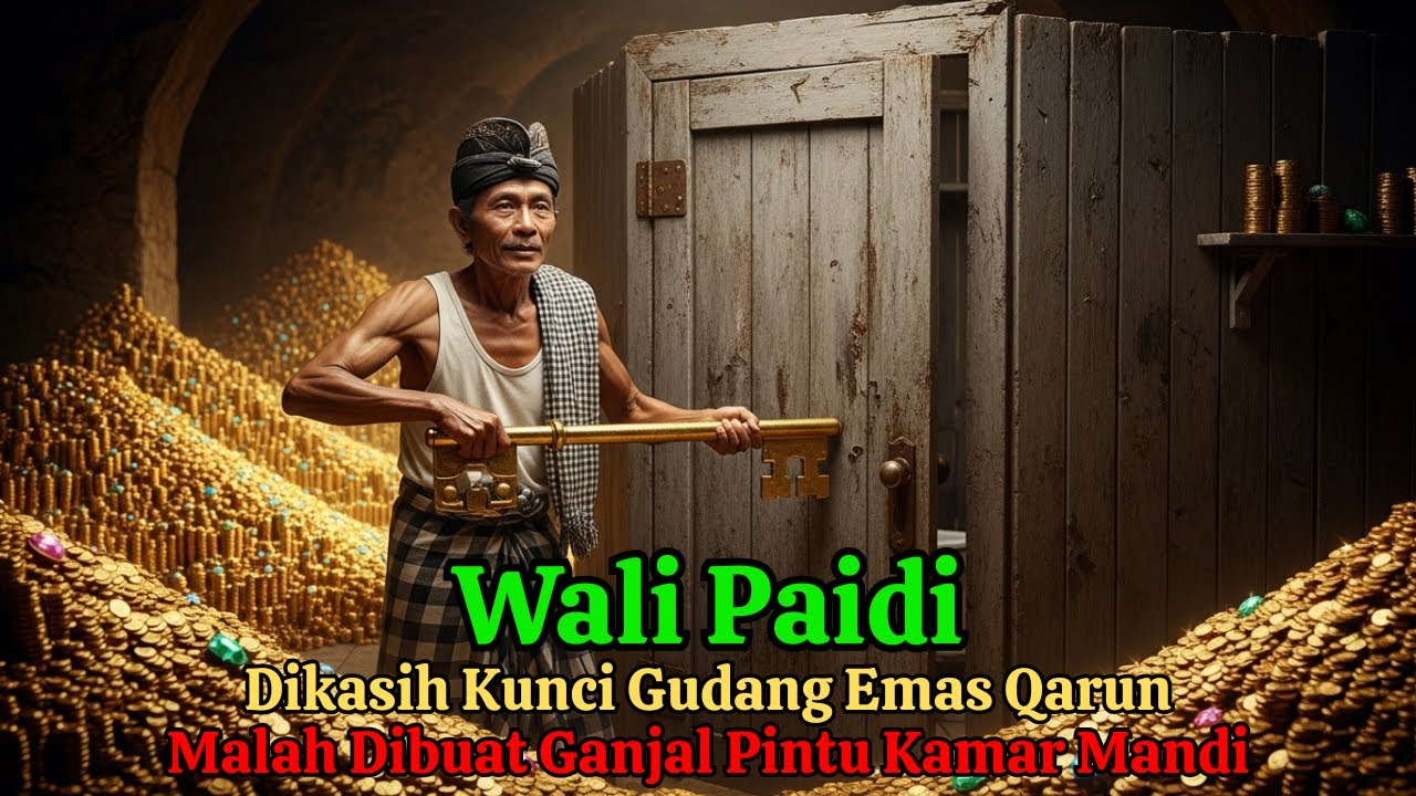 GEMPAR! Wali Paidi Dikasih Kunci Gudang Emas Qarun, Malah Dibuat Ganjal Pintu Kamar Mandi