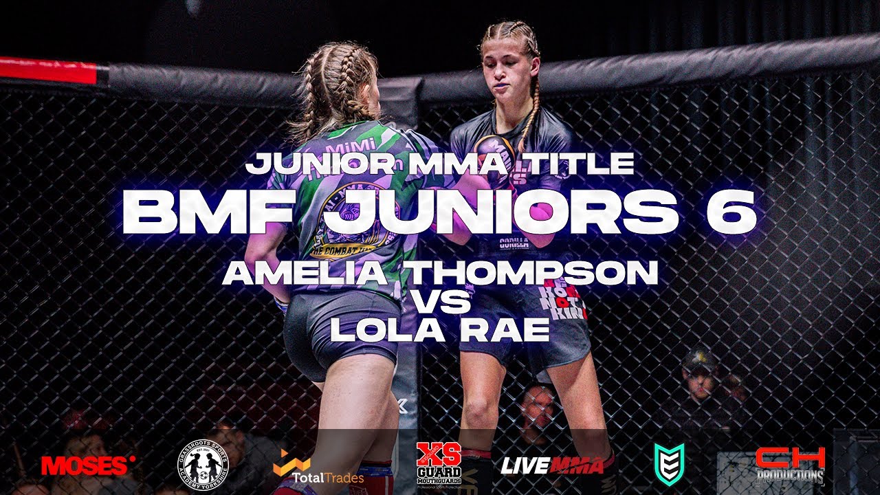 BMF Juniors 6 | Lola Rae vs Amelia Thompson | Junior MMA Title