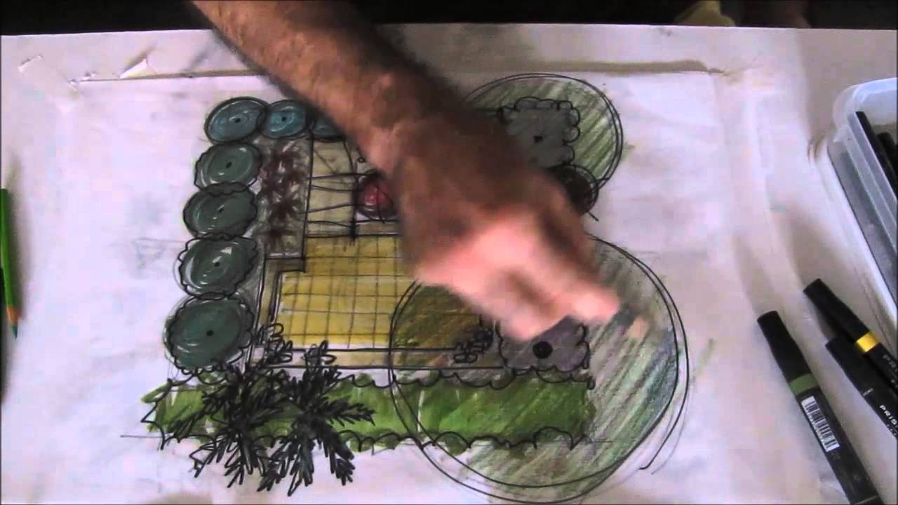 Plano de Massas - Parte 2 | Landscape design of small garden