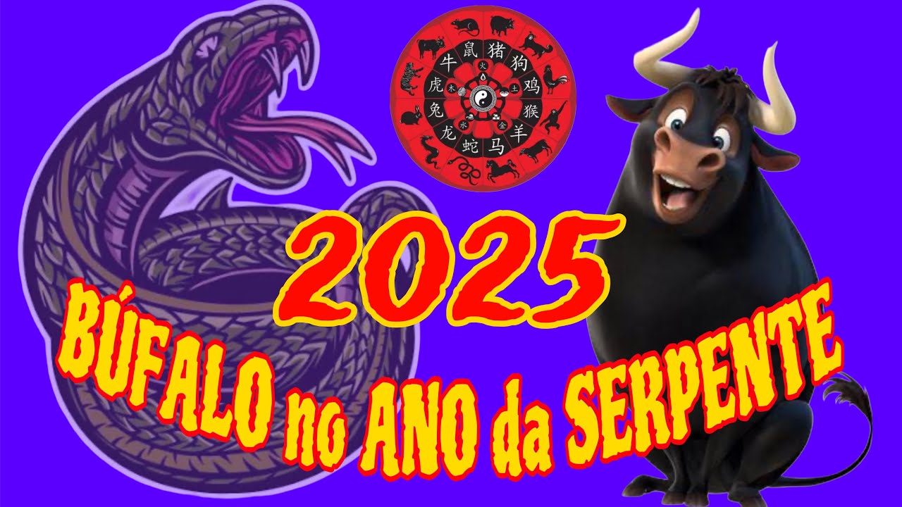 Búfalo em 2025 no Ano da Serpente - FEng Shui EP64