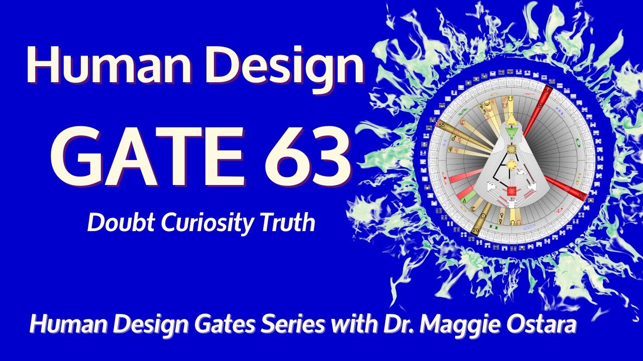 Discover Human Design Gate 63 Doubt Curiosity  | Dr  Maggie Ostara