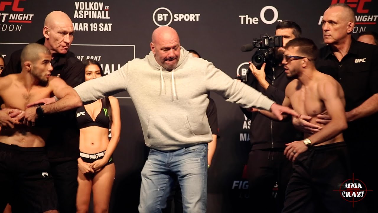 UFC London: Intense Muhammad Mokaev vs. Cody Durden weigh in face off
