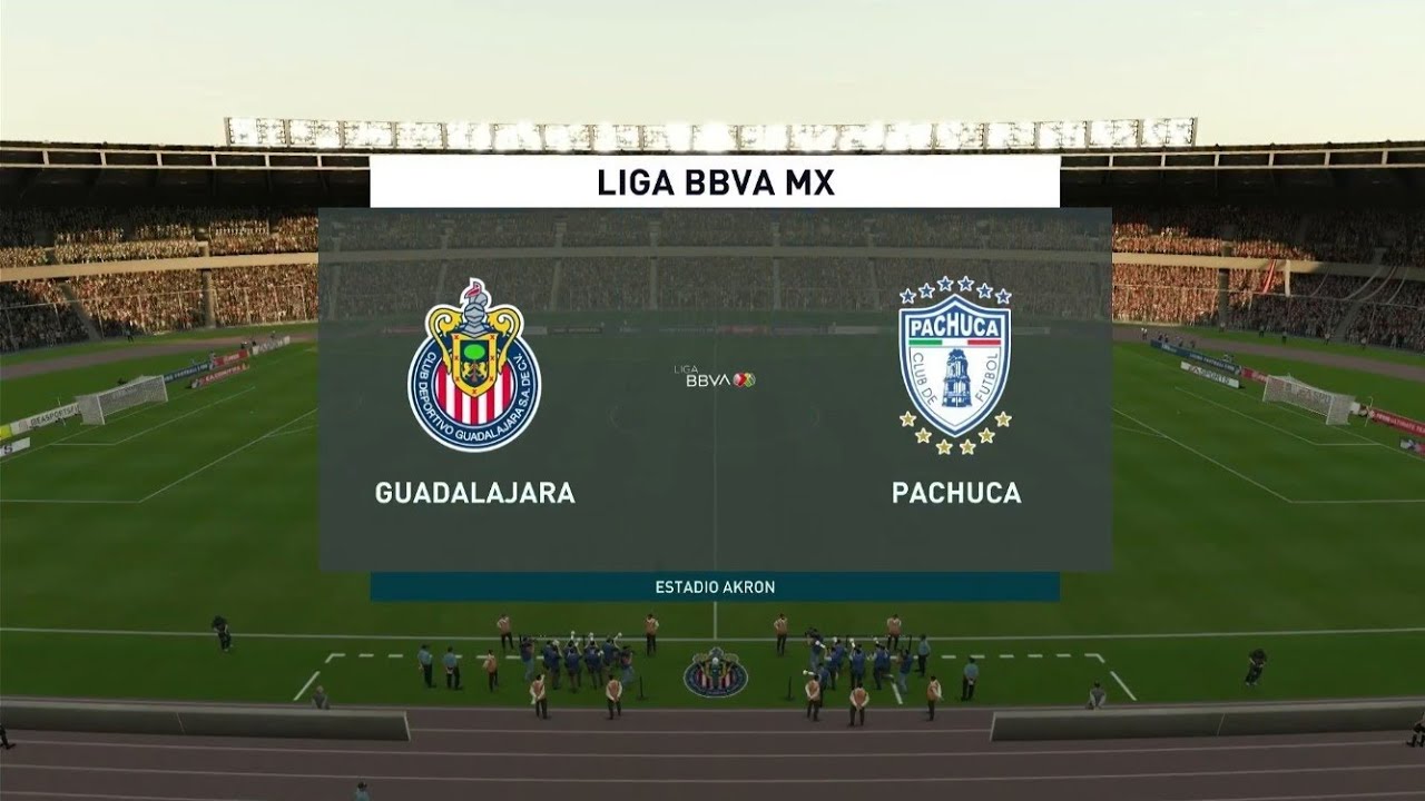 CHIVAS VS PACHUCA/ FIFA 20 PARTIDO SIMULADO/ (CPU VS CPU)
