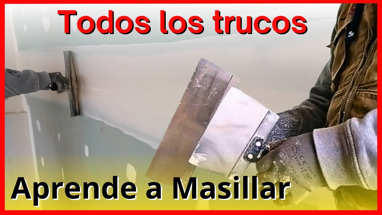 🔔 Cómo Masillar en Drywall como un Pro 🔔 - Tutorial Paso a Paso💡