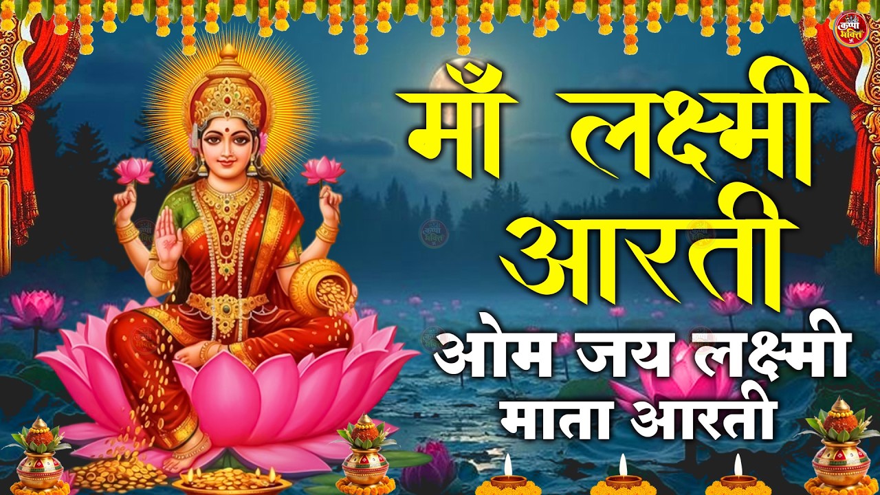 ॐ जय लक्ष्मी माता | Laxmi Mata Aarti | Om Jai Laxmi Mata | Lakshmi Mata Ki Aarti |