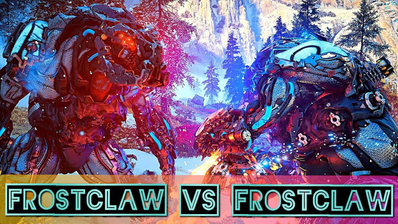 Horizon Forbidden West | Apex Frostclaw VS Frostclaw Override - Machine Master Gameplay