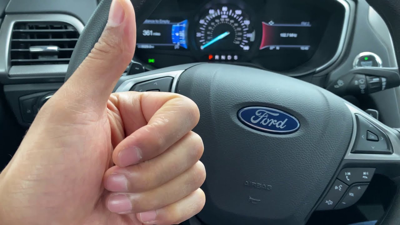 Ford Fusion – How to turn on/off windshield wipers