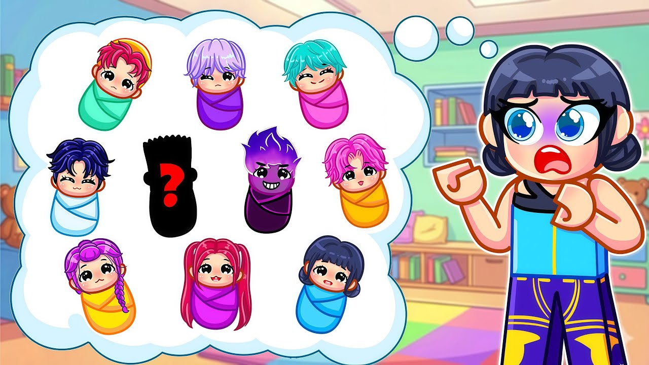 Зои ждет двойняшек в Roblox?! | Охотники на демонов K-pop