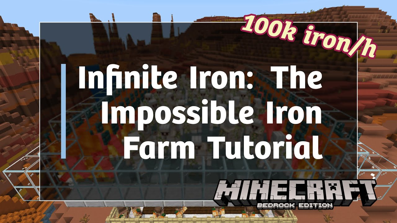 Infinite Iron from The Impossible Iron Farm [Happy April Fools]