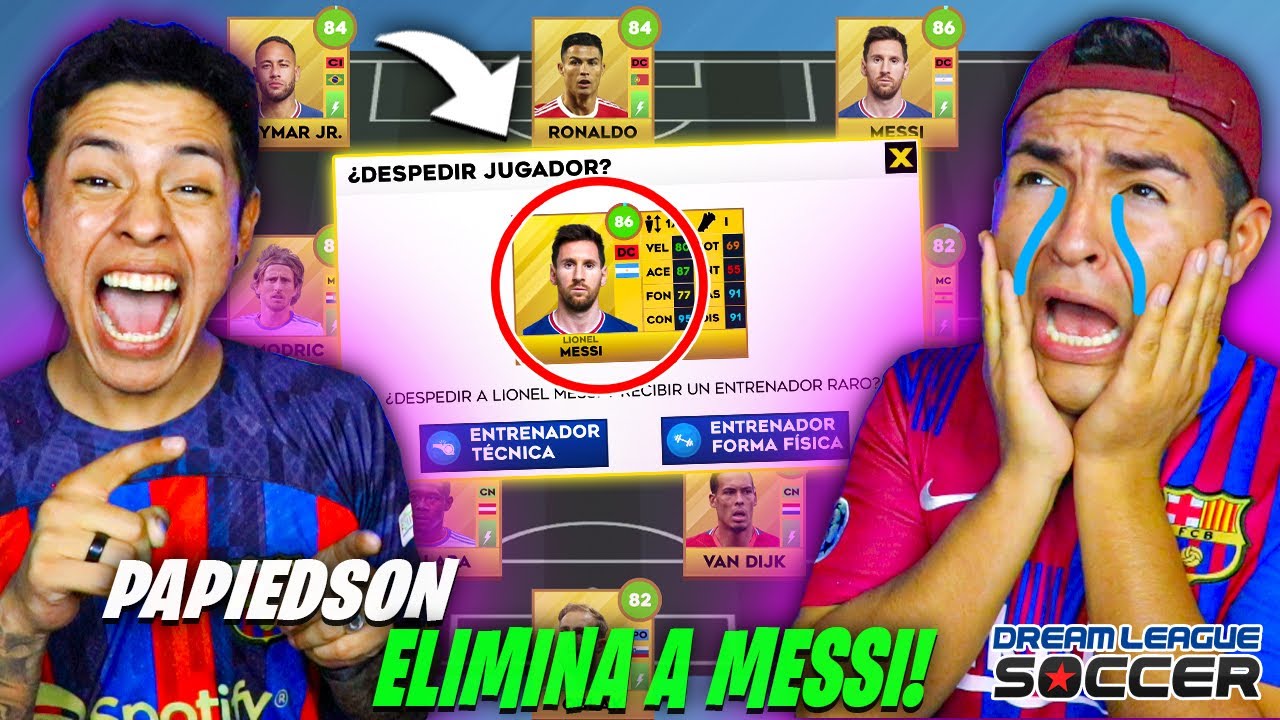 PAPIEDSON ELIMINA a MESSI en DREAM LEAGUE SOCCER 2023 😱 *ME PONGO A LLORAR*