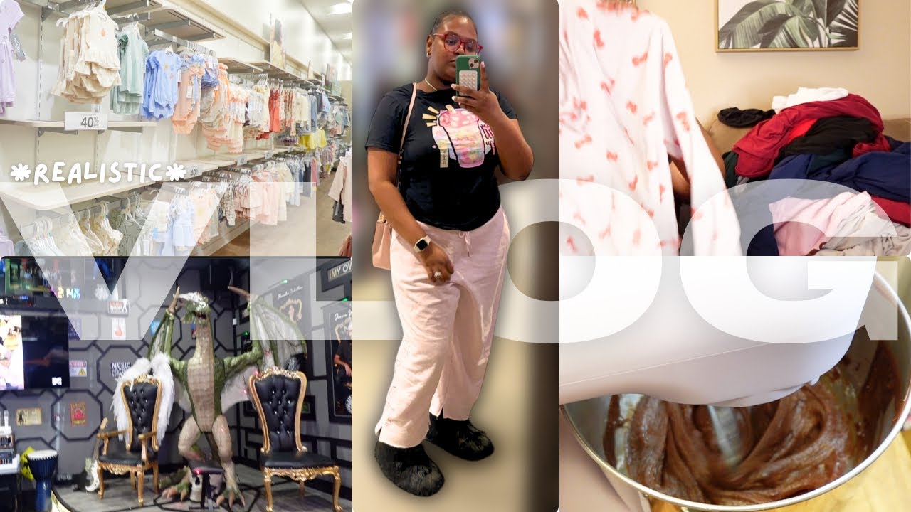 *REALISTIC* VLOG: NEW PIERCING?? + BABY SHOPPING + BAKING + UNPOPULAR OPINIONS + CLEANING & MORE