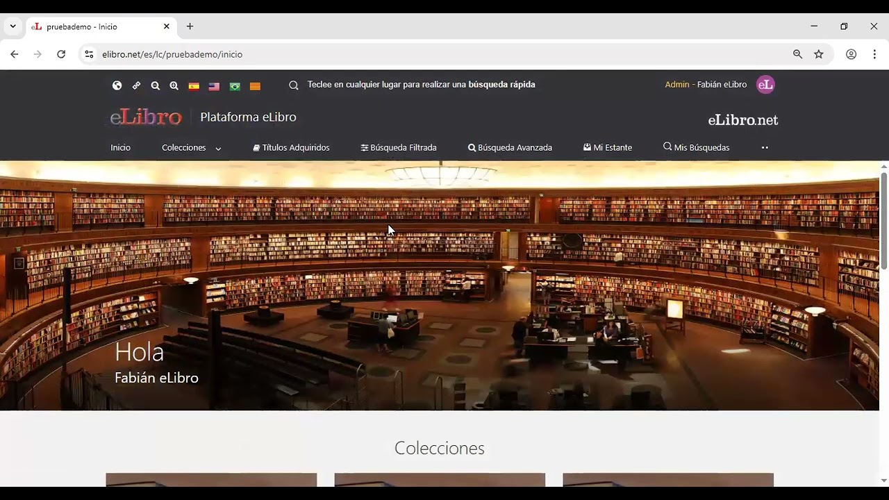 CAPACITACIÓN BIBLIOTECA VIRTUAL DOCENTES Y ESTUDIANTES - INICIAR SESION Y BUSQUEDAS PARTE 1
