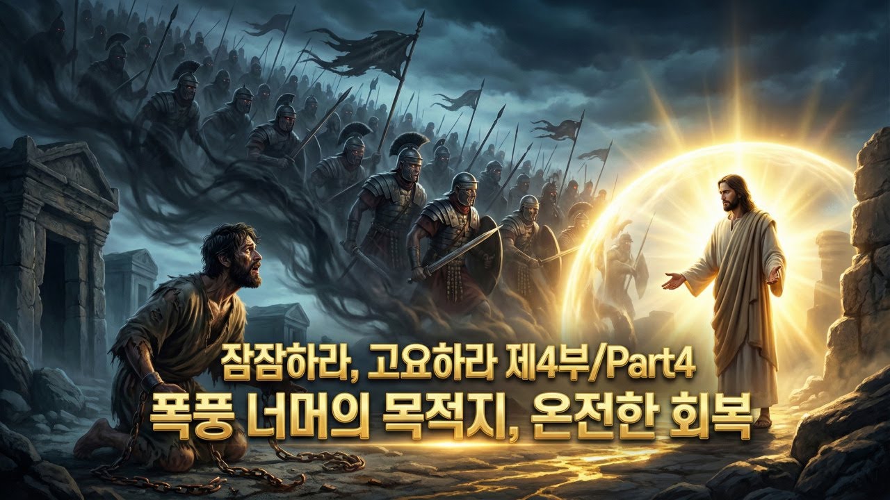 [잠잠하라, 고요하라 제4부/Part4] 폭풍 너머의 목적지, 온전한 회복 | 군대 귀신(Legion)의 정체와 내면 치유.