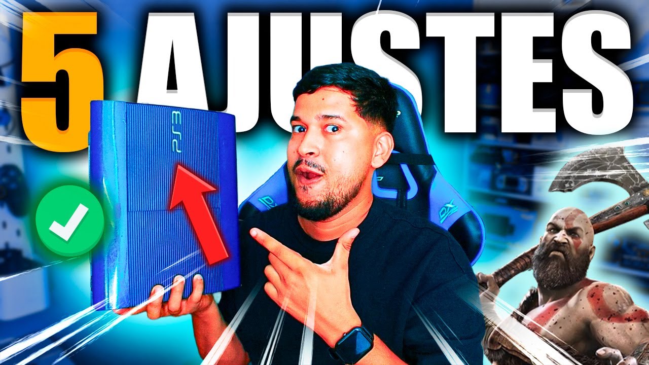 🚨5 Ajustes OPCIONALES de PS3 a Prueba de NOVATOS😈 ORIGINAL y HACKEADA✅