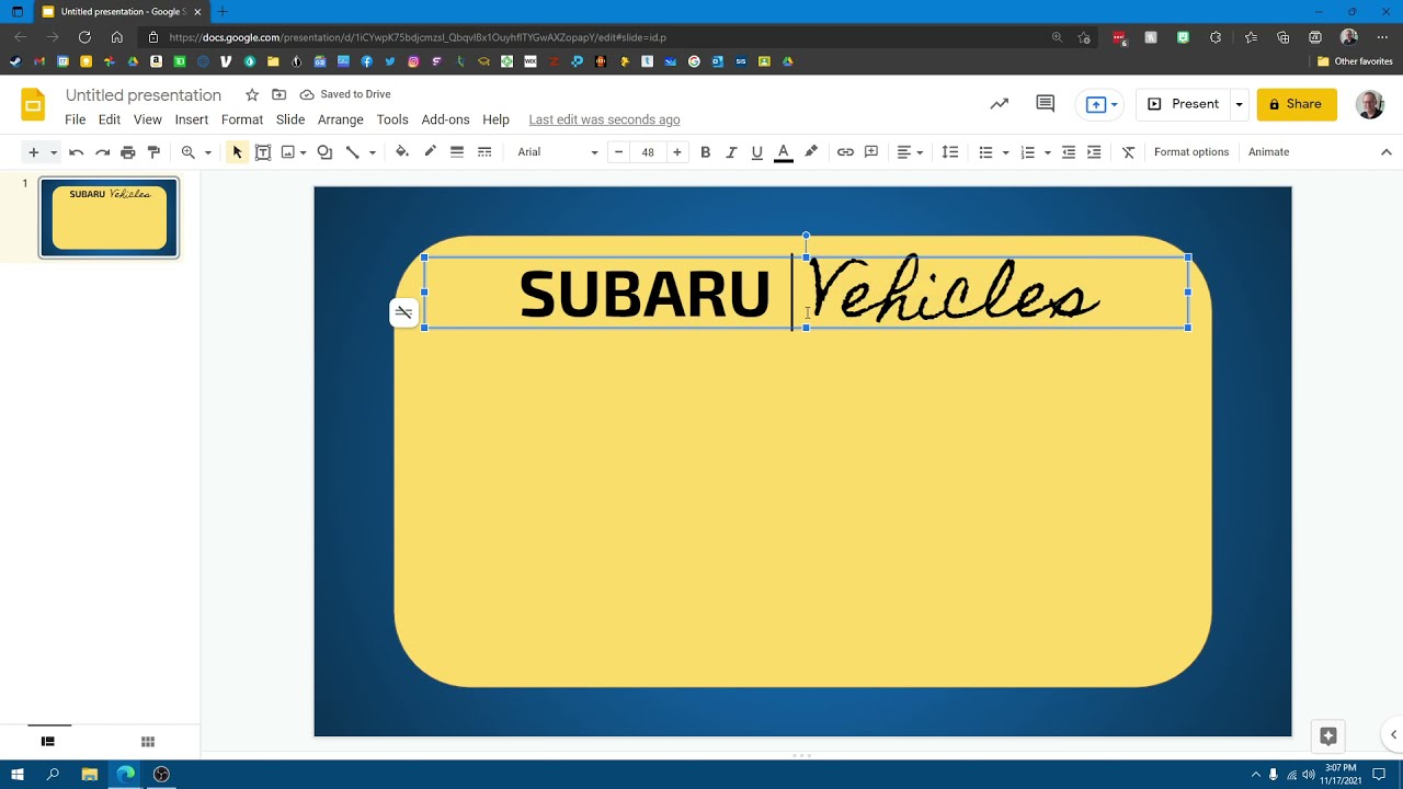 Google Slides with Links