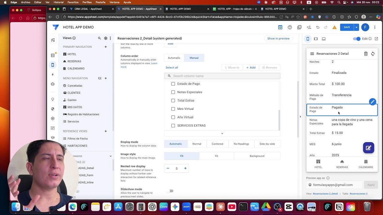 Aprende como agregar tablas relacionales en AppSheet