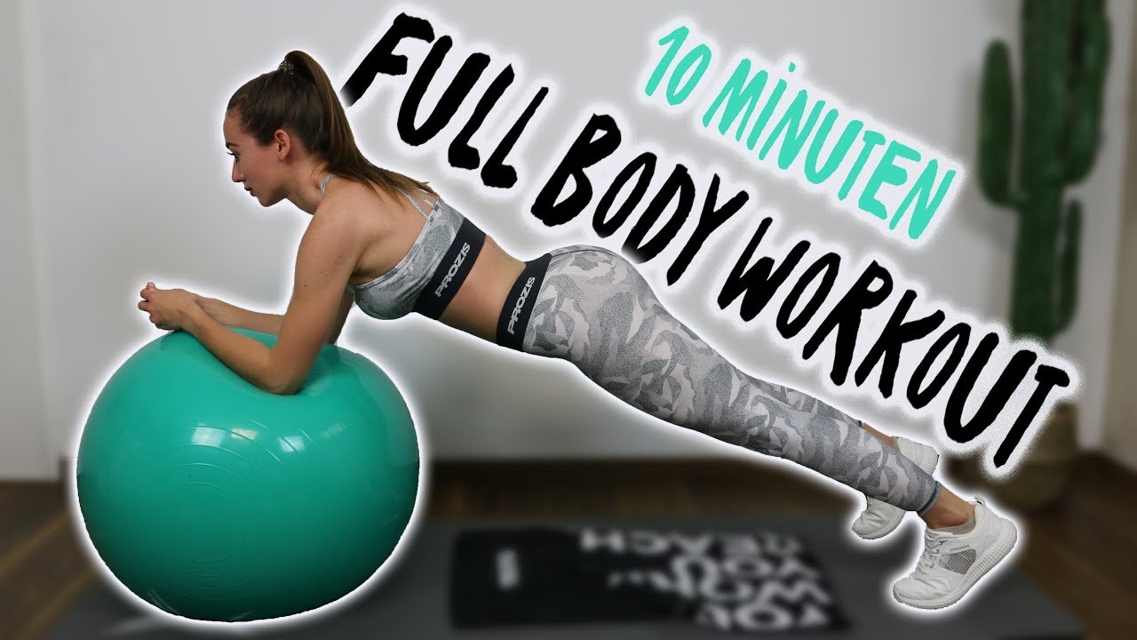 Die besten Übungen mit dem Gymnastikball | Workout ohne Springen & Fettverbrennung Pur