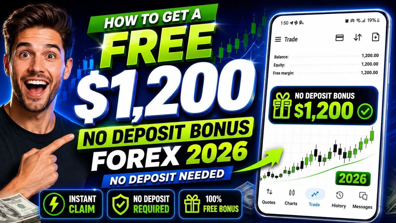 How to Get a FREE $1,200 No Deposit Bonus Forex in 2026 | no deposit needed 