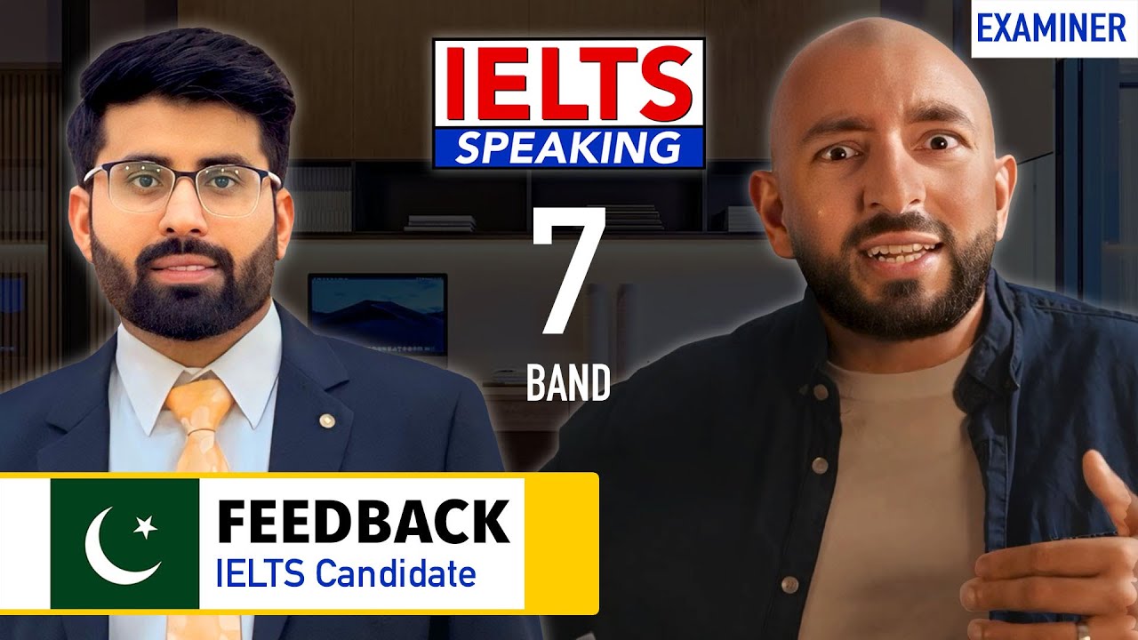 IELTS Speaking Test Band 7| with Detailed Feedback | Pakistani Student