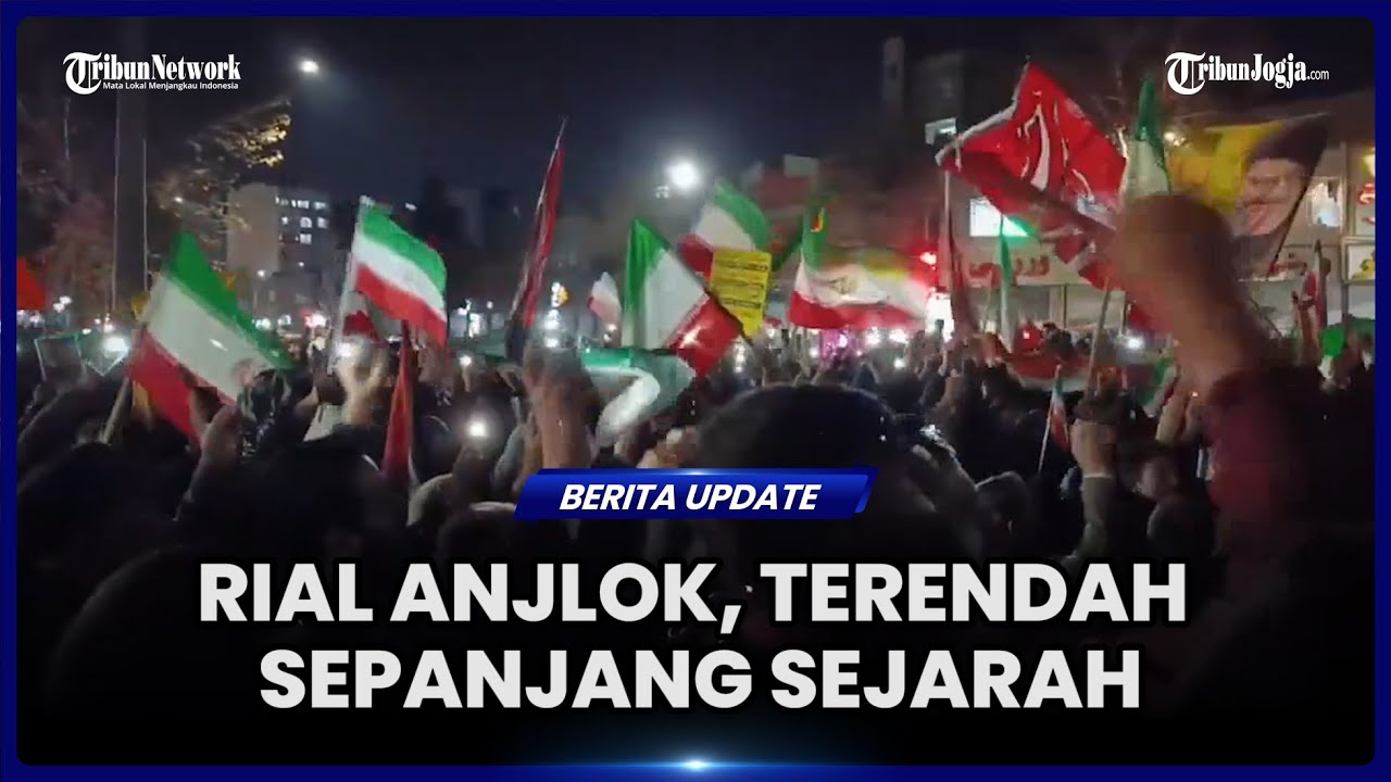 MATA UANG IRAN TURUN DRASTIS, SATU RIAL TAK SAMPAI SETENGAH RUPIAH