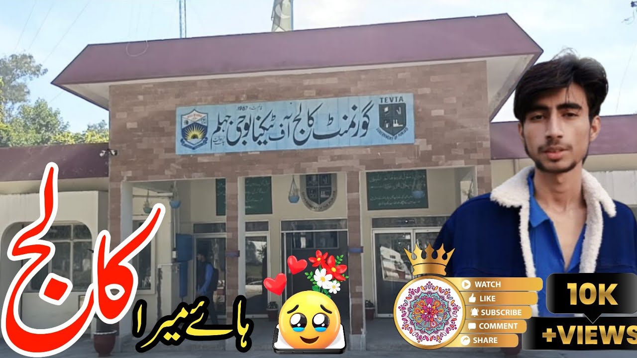 Let's go baby Baki choro GCT Jhelum ka view check kro yar kia view h 