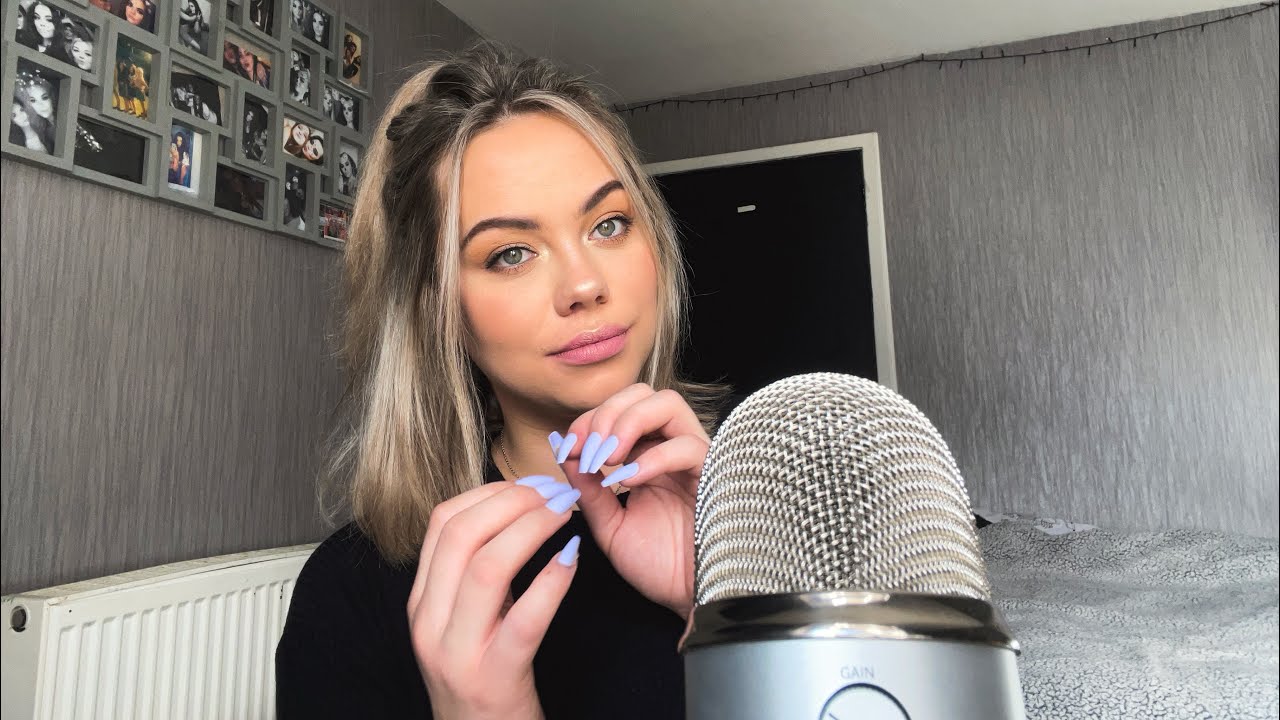 ASMR Tingly Teeth Tapping-Nail Tapping- some mouth and hand sounds ✨
