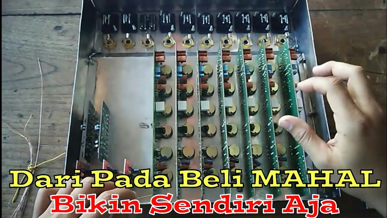 Bikin MIXER audio Rumahan by Wong Deso. by wong deso