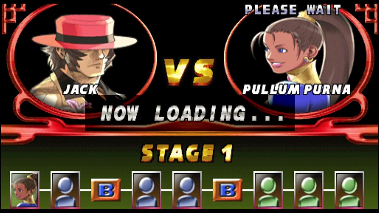 Street Fighter EX2 Plus - Cracker Jack arcade mode