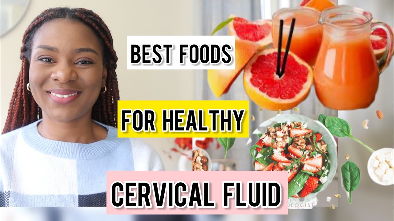 7 Foods To Get A HEALTHY & FERTILE Cervical Mucus. How to improve cervical fluid.