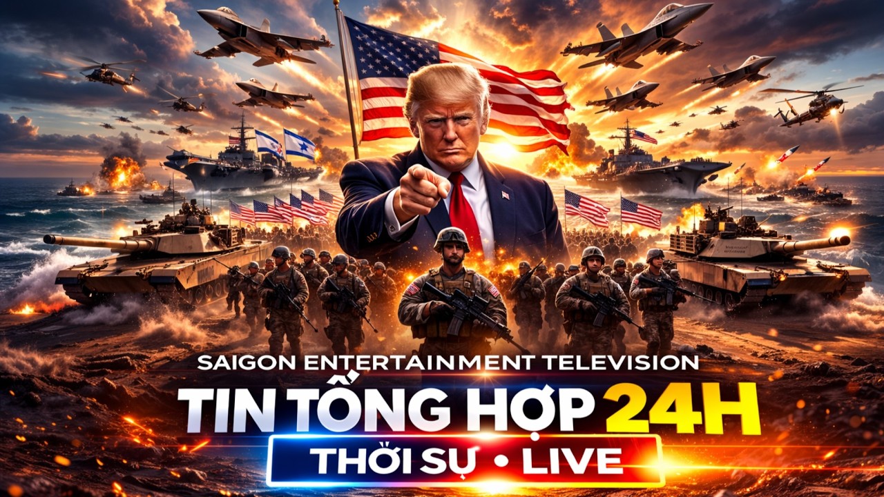 TIN NÓNG 24H - MỸ TẬP TRUNG QUÂN ĐỘI - IRAN SẴN SÀNG CHO CHIẾN TRANH | THỜI SỰ QUỐC TẾ 24/7