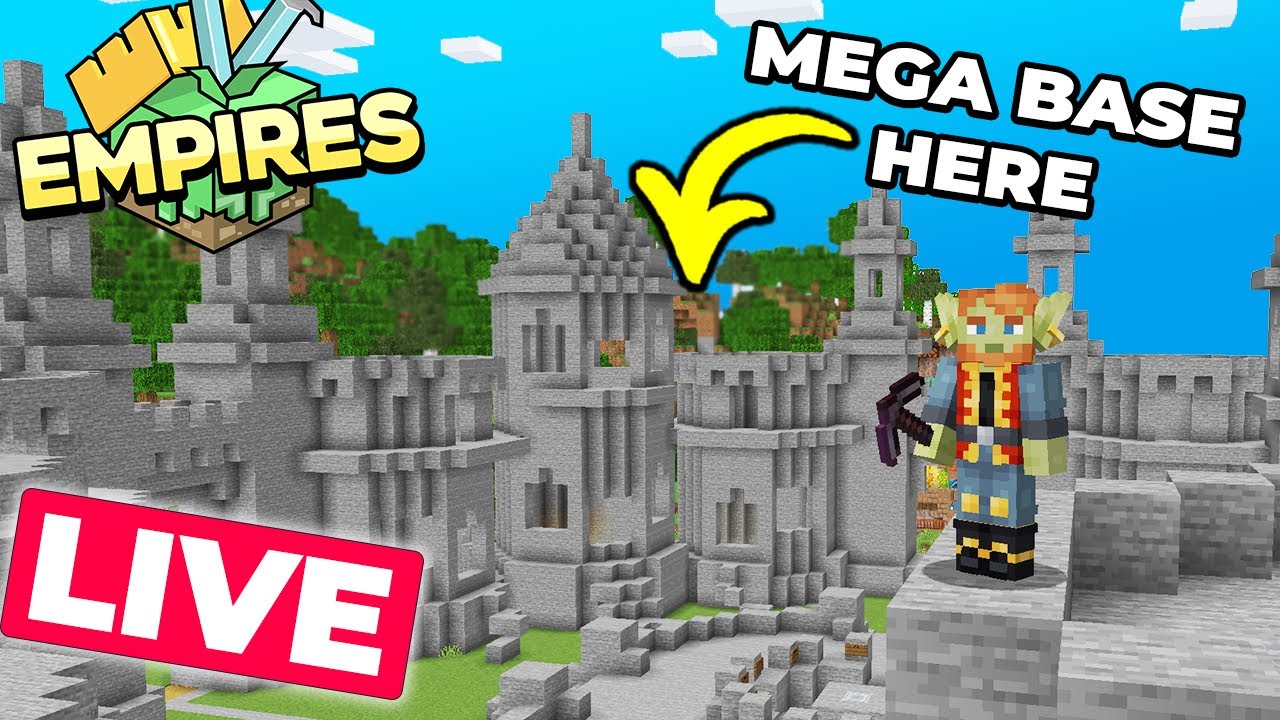 Empires : MEGA BASE SPAWN BUILD!! 1.19 Survival Let's Play