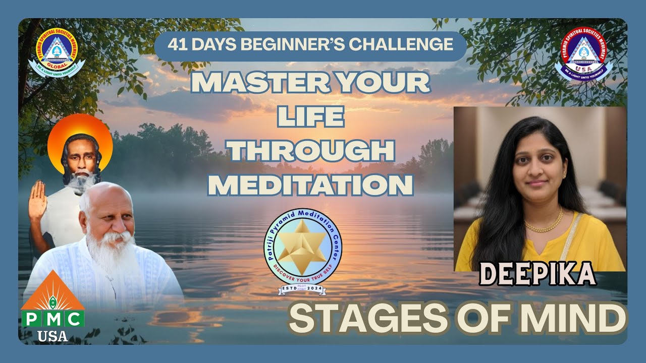 Day 8 | 41 Days Beginners Meditation Challenge | Stages of Mind | Deepika