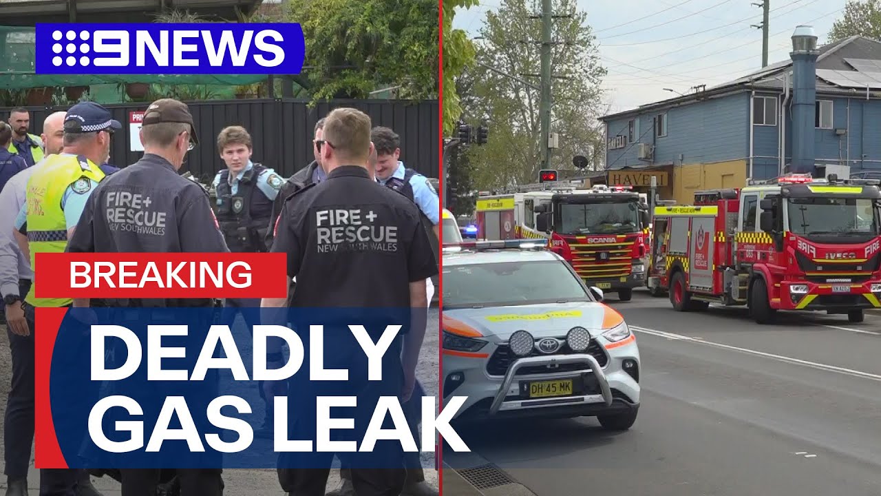 One person dead, six in hospital after restaurant gas leak | 9 News Australia