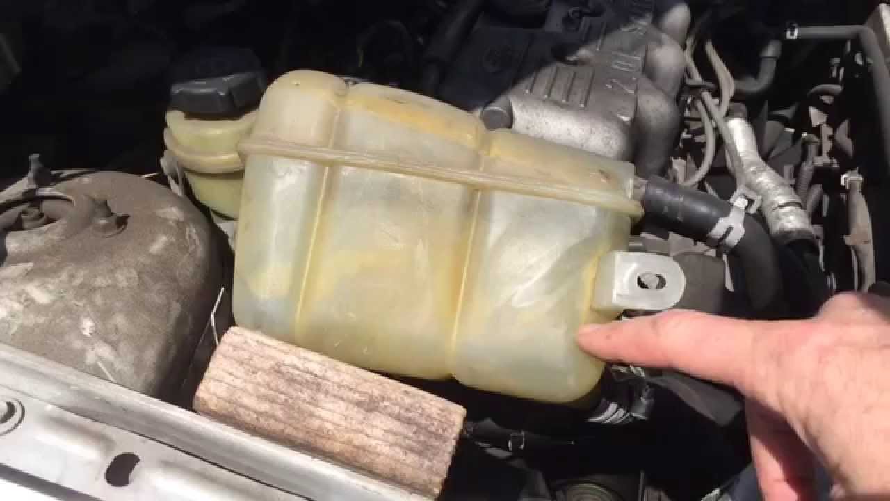 How To Fix A Leaky Coolant Overflow Tank