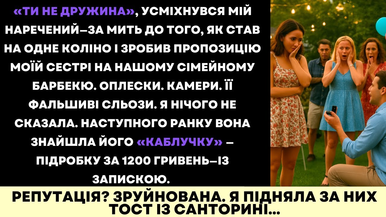 Він Сказав, Що Я Не “Для Шлюбу” — А Потім Освідчився Моїй Сестрі Перед Усією Родиною