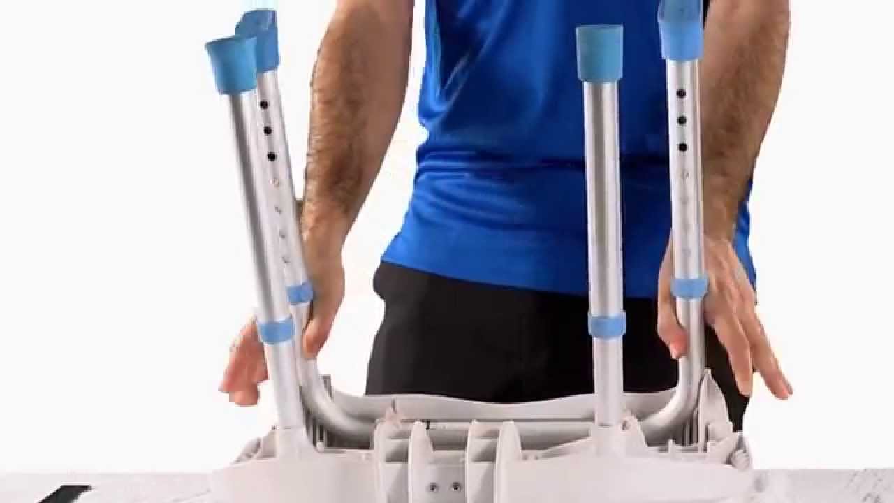Comment assembler votre siège de bain pliable AquaSense®