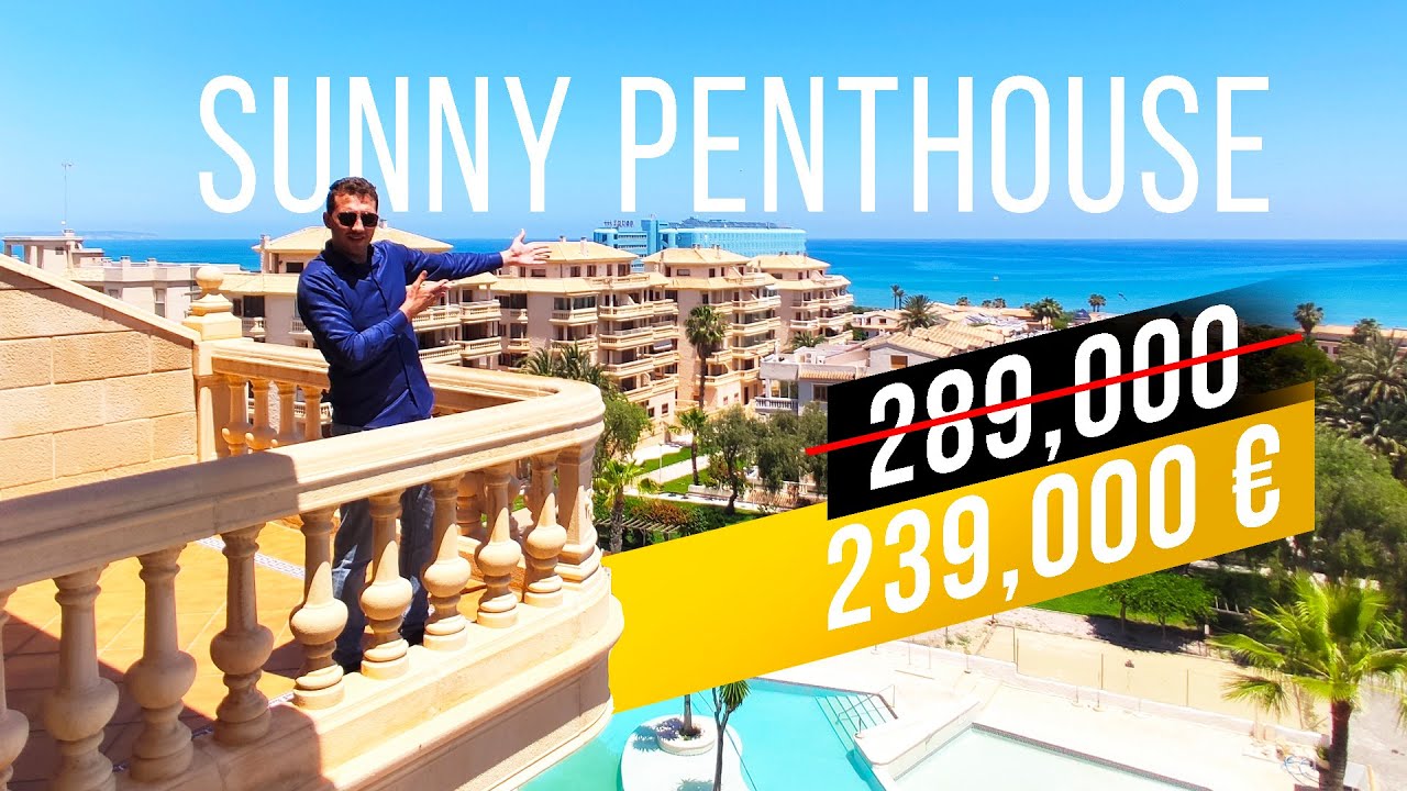 Penthouse for SALE in Spain at the Alicante region in Guardarmar del Segura 🌴 REAL ESTATE IN SPAIN 🦜