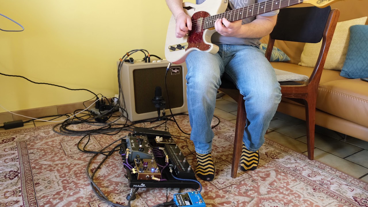 Tone King Gremlin 1x12 combo G&L ASAT Classic Vemuram ODS-1 Sabbadius Funky Vibe Vemuram Myriad Fuzz