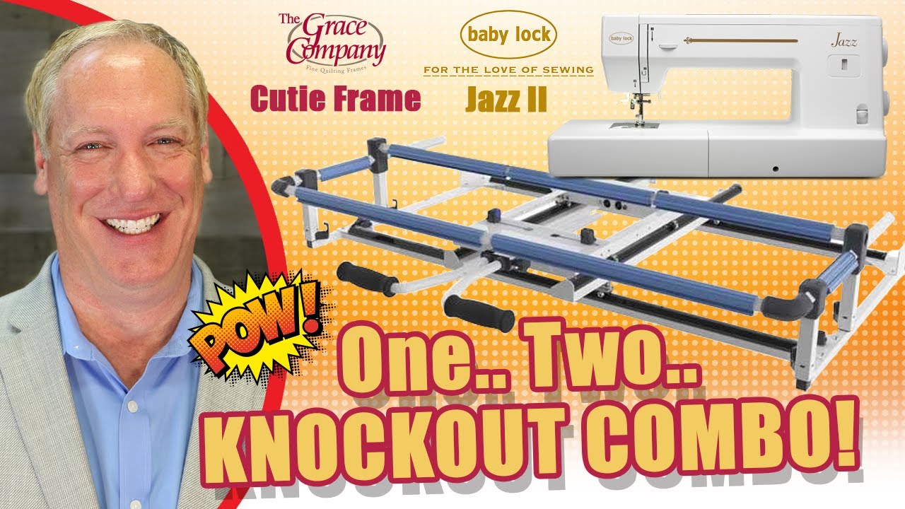 A Knockout Combo You Weren’t Ready For! Baby Lock Jazz 2 & Grace Cutie Frame! SMP Live Episode 58
