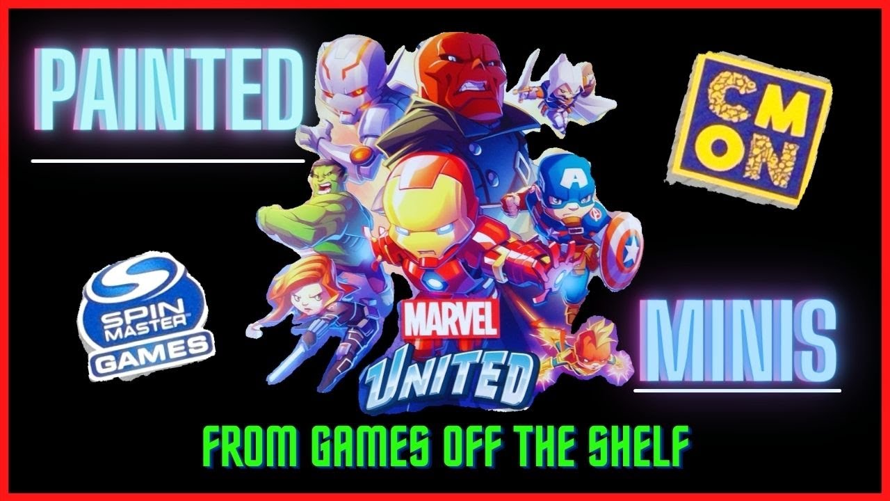 Marvel United Painted Miniatures