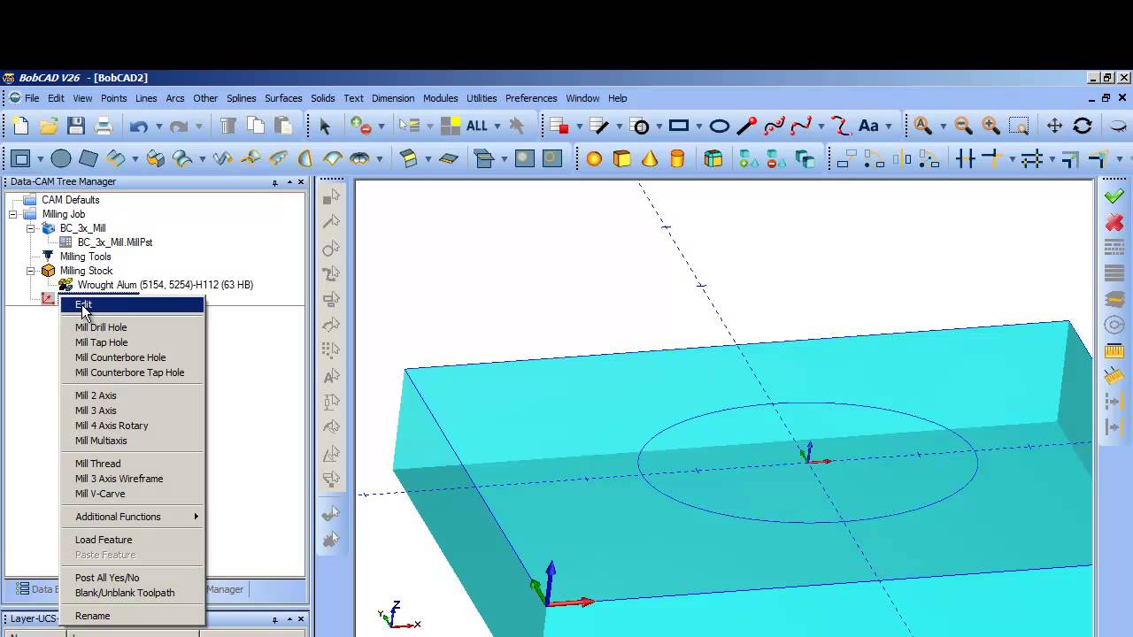 bobcad to gcode workflow