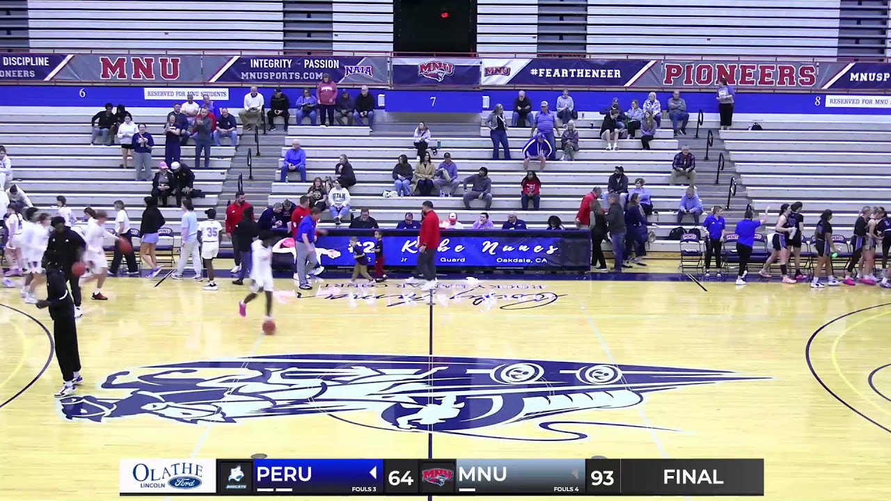 MNU Women's Basketball vs. Peru State 2026