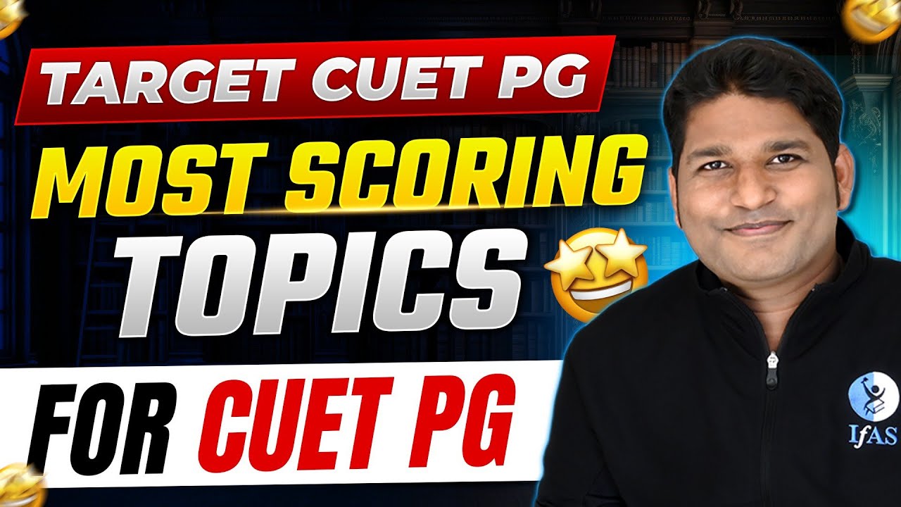 CUET PG Mathematics 2026 Most Important & Scoring Topics | Must Prepare List | IFAS
