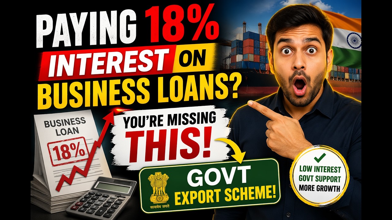 MSME Export Scheme Explained | Pay Only 5.25% Interest | Niryat Protsahan Scheme of Government