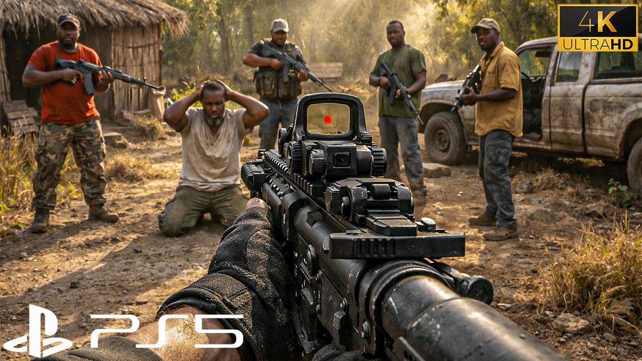 US Task Force Secret RAID Operation in Africa | Call of Duty Ultra Immersive 4K60FPS Gameplay