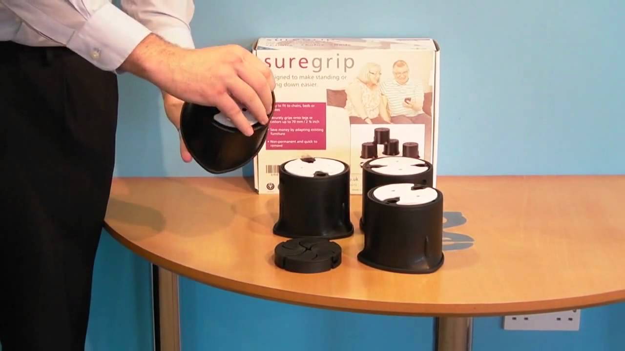 Langham SureGrip Furniture Raisers by Gordon Ellis & Co