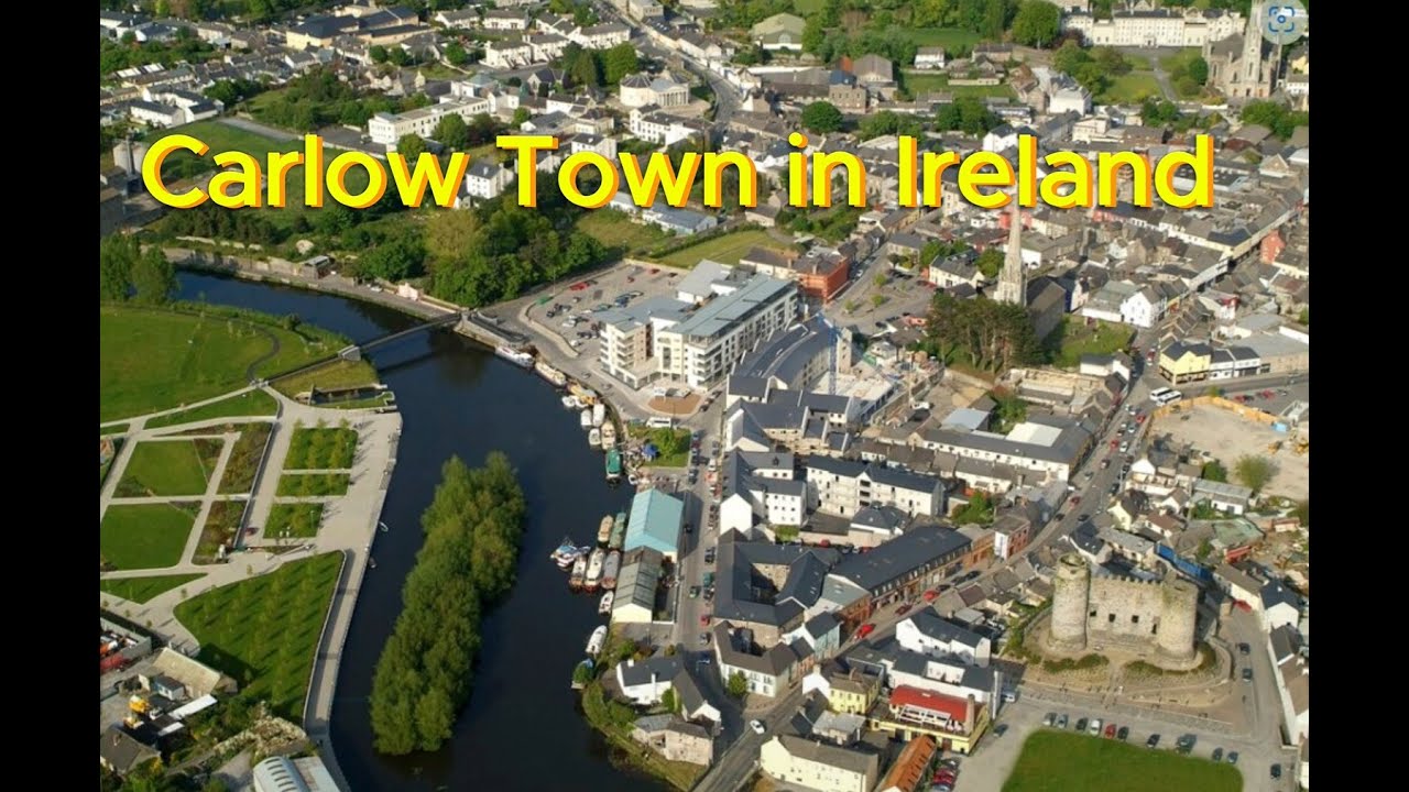 Carlow Town in Ireland | 4K Walking Tour 2024