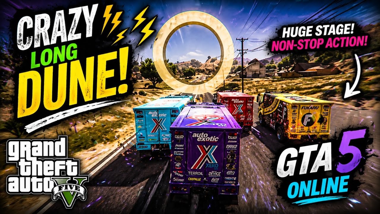 Crazy long Dune GTA 5 online
